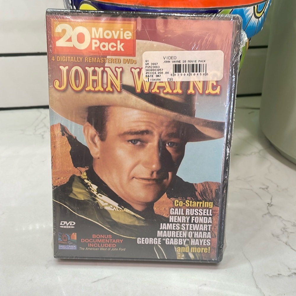 John Wayne 20 Movie Pack 3 DVDs Set 2007